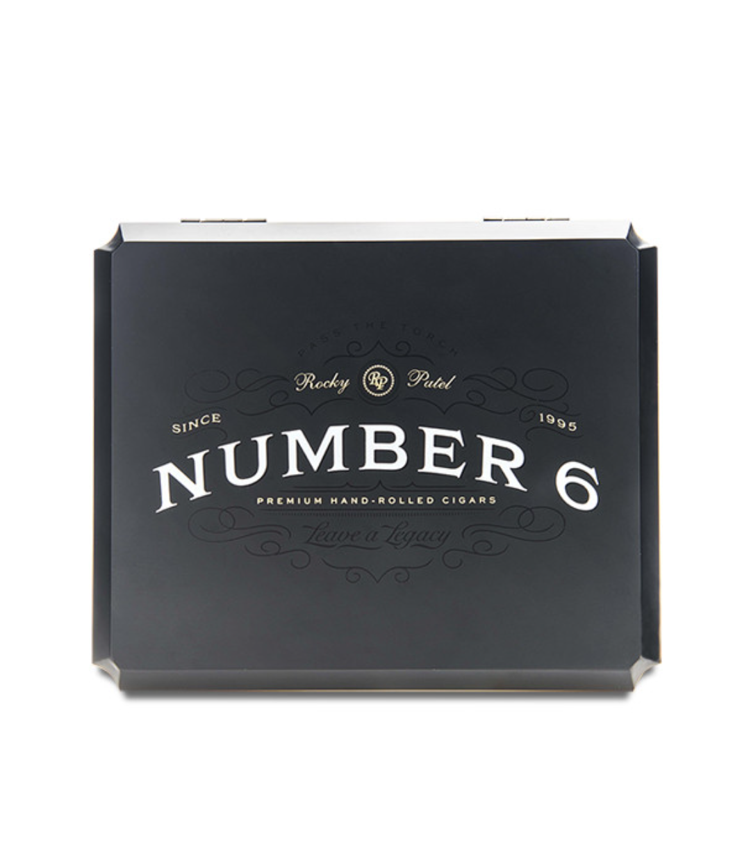 Rocky Patel Number 6 Robusto Cigar Box View 2 from AuCigars, premium Cuban cigar