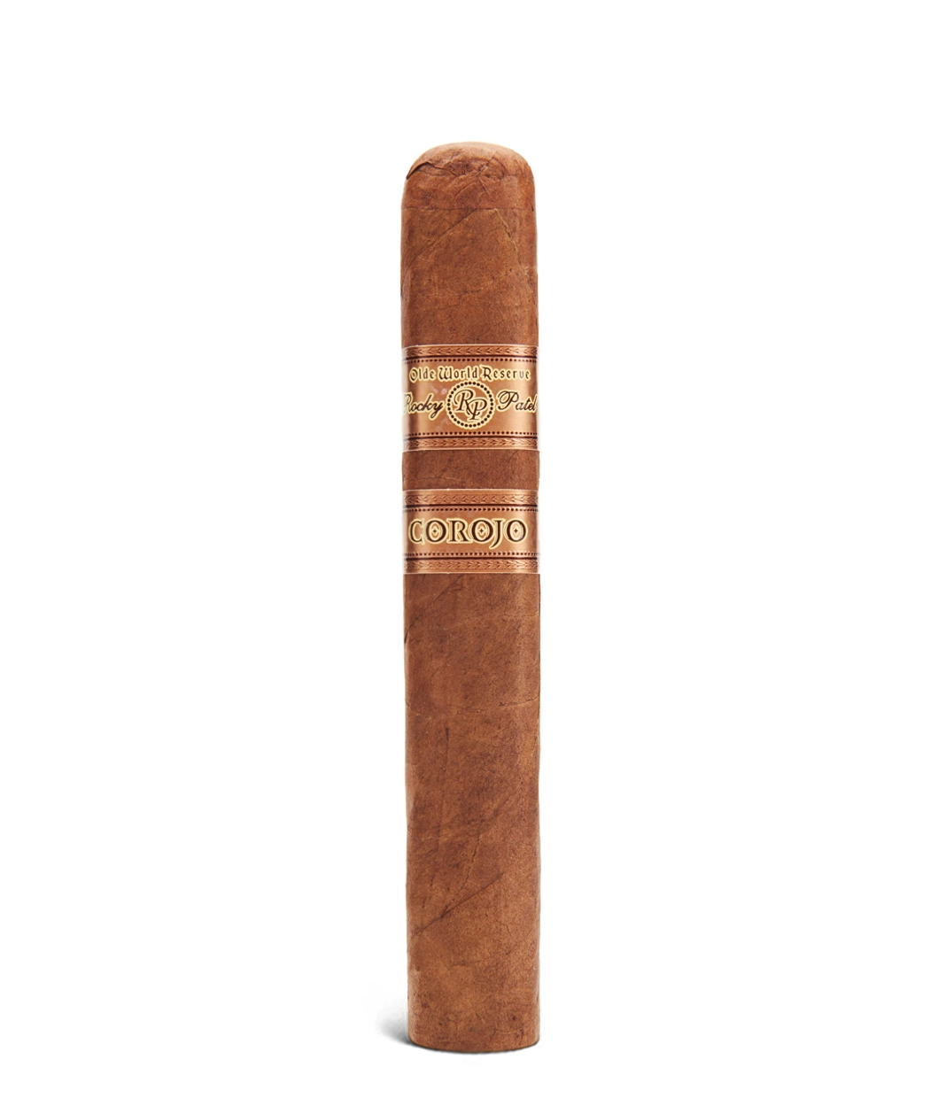 Rocky Patel Olde World Reserve Corojo Sixty Cigar close-up from AuCigars, premium Cuban cigar