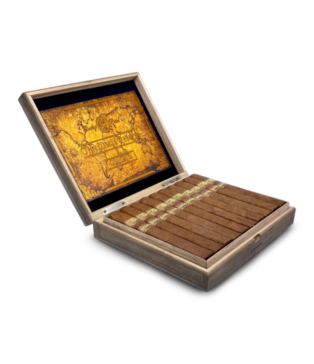 Rocky Patel Olde World Reserve Corojo Toro Cigar Box of 20 close-up from AuCigars, premium Cuban cigar
