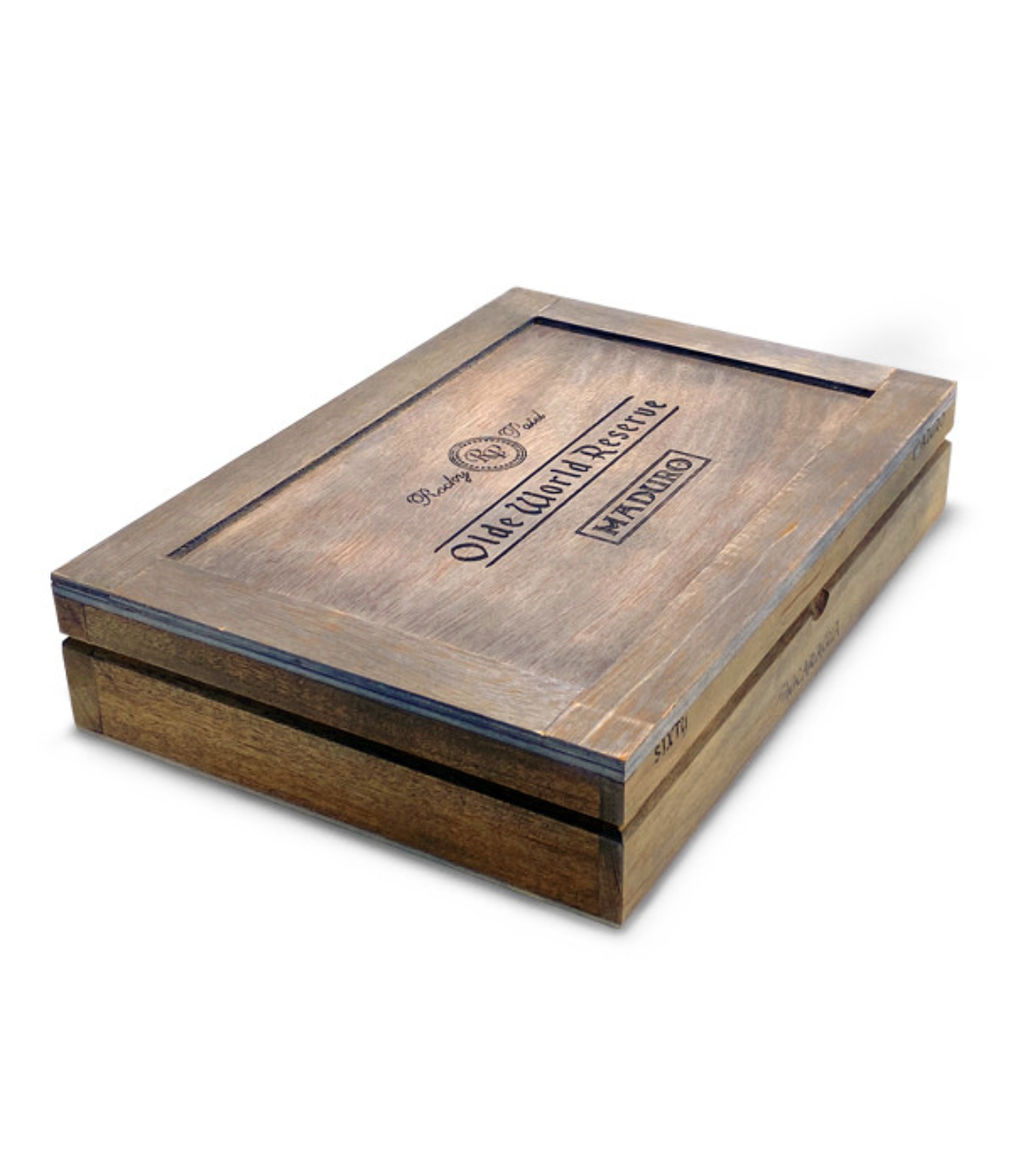 Rocky Patel Olde World Reserve Maduro Sixty Cigar Box View 2 from AuCigars, premium Cuban cigar
