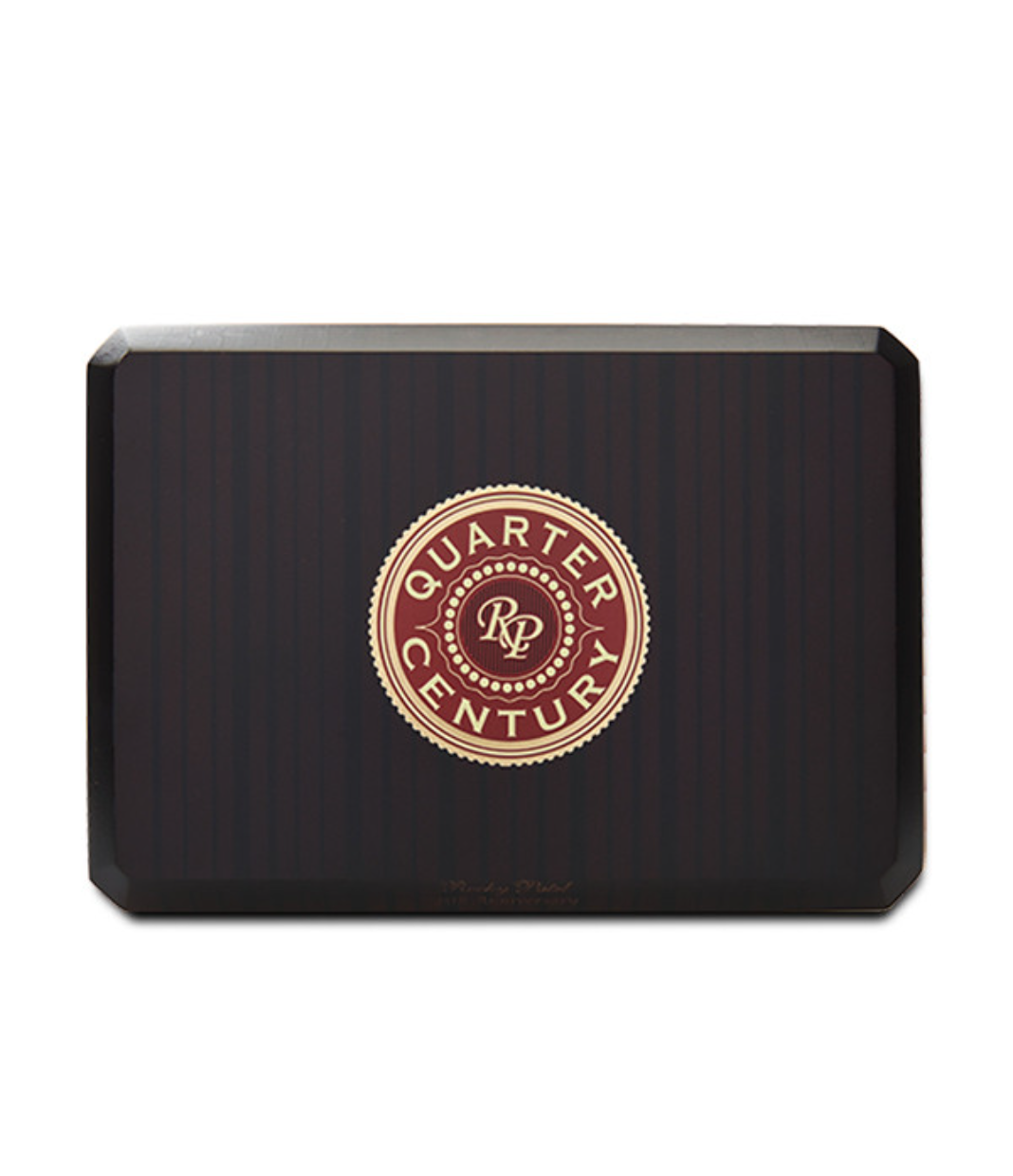 Rocky Patel Quarter Century Robusto Cigar Box View 2 from AuCigars, premium Cuban cigar