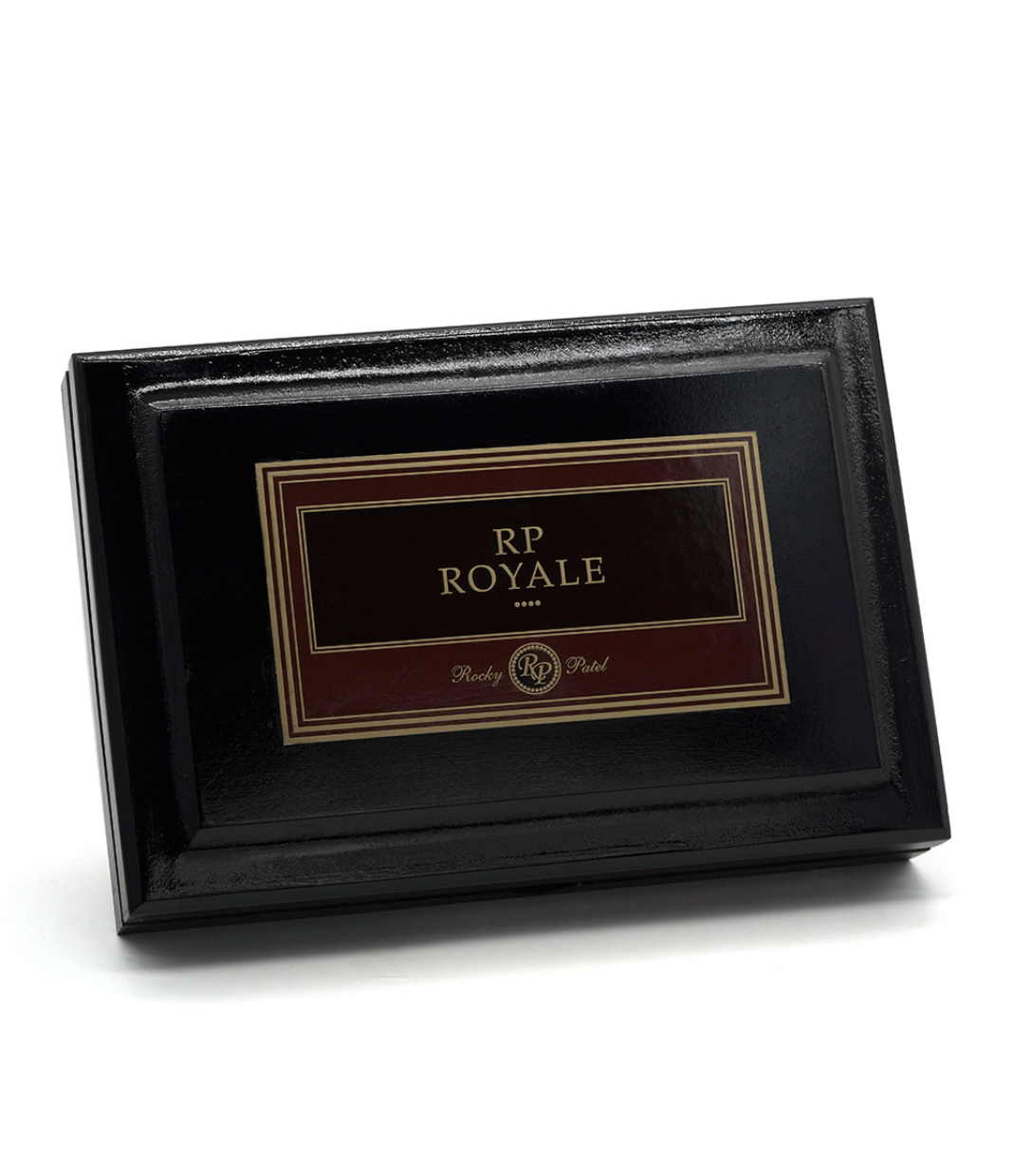Rocky Patel Royale Robusto Cigar Box View 3 from AuCigars, premium Cuban cigar