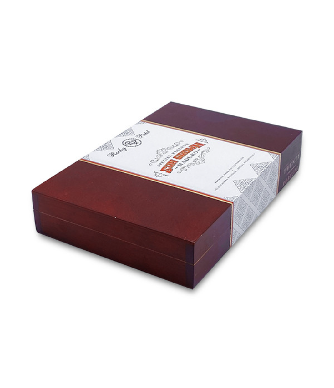 Rocky Patel Sun Grown Maduro Robusto Cigar Box View 3 from AuCigars, premium Cuban cigar