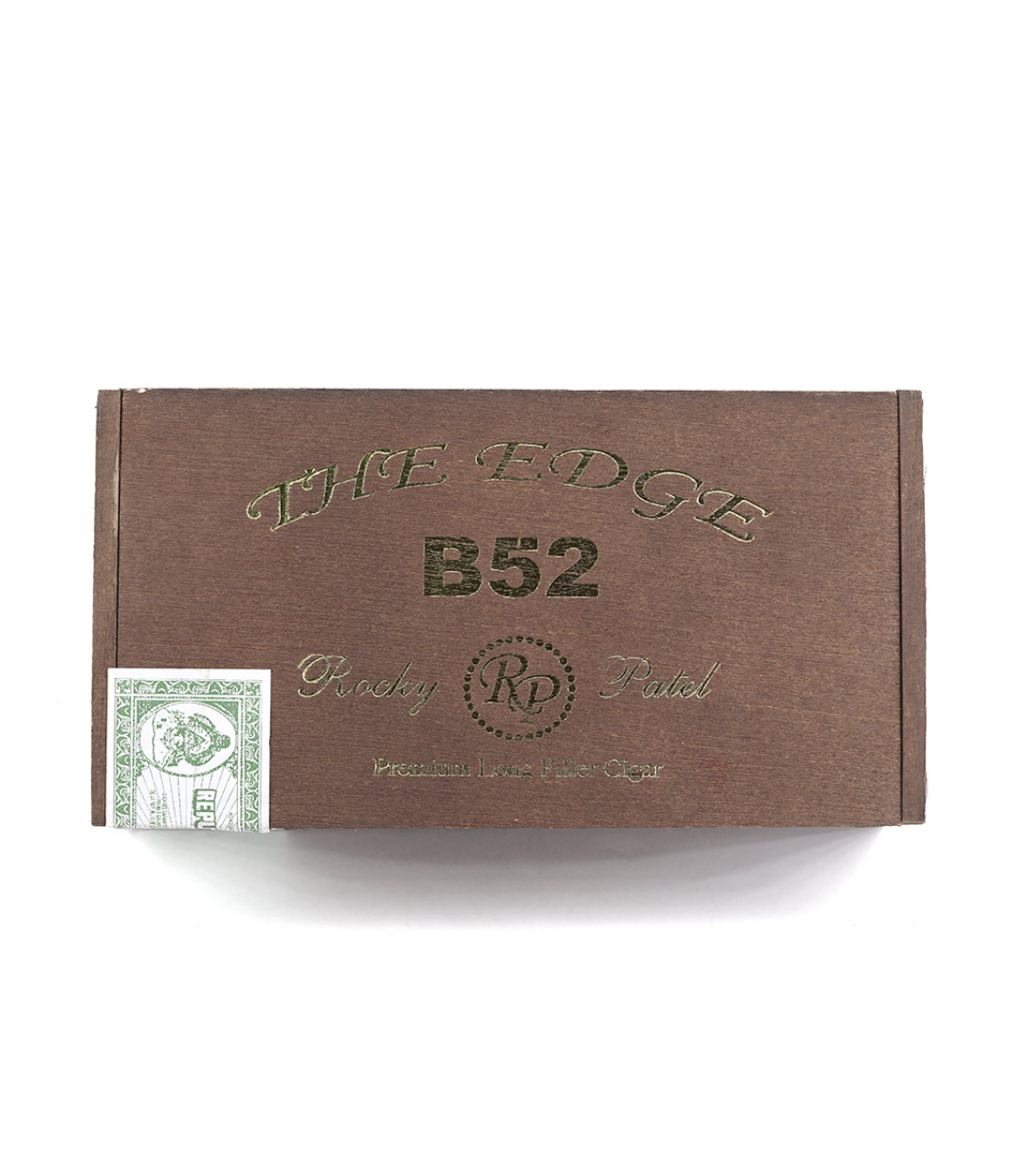 Rocky Patel The Edge B-52 Corojo Cigar Box View 4 from AuCigars, premium Cuban cigar