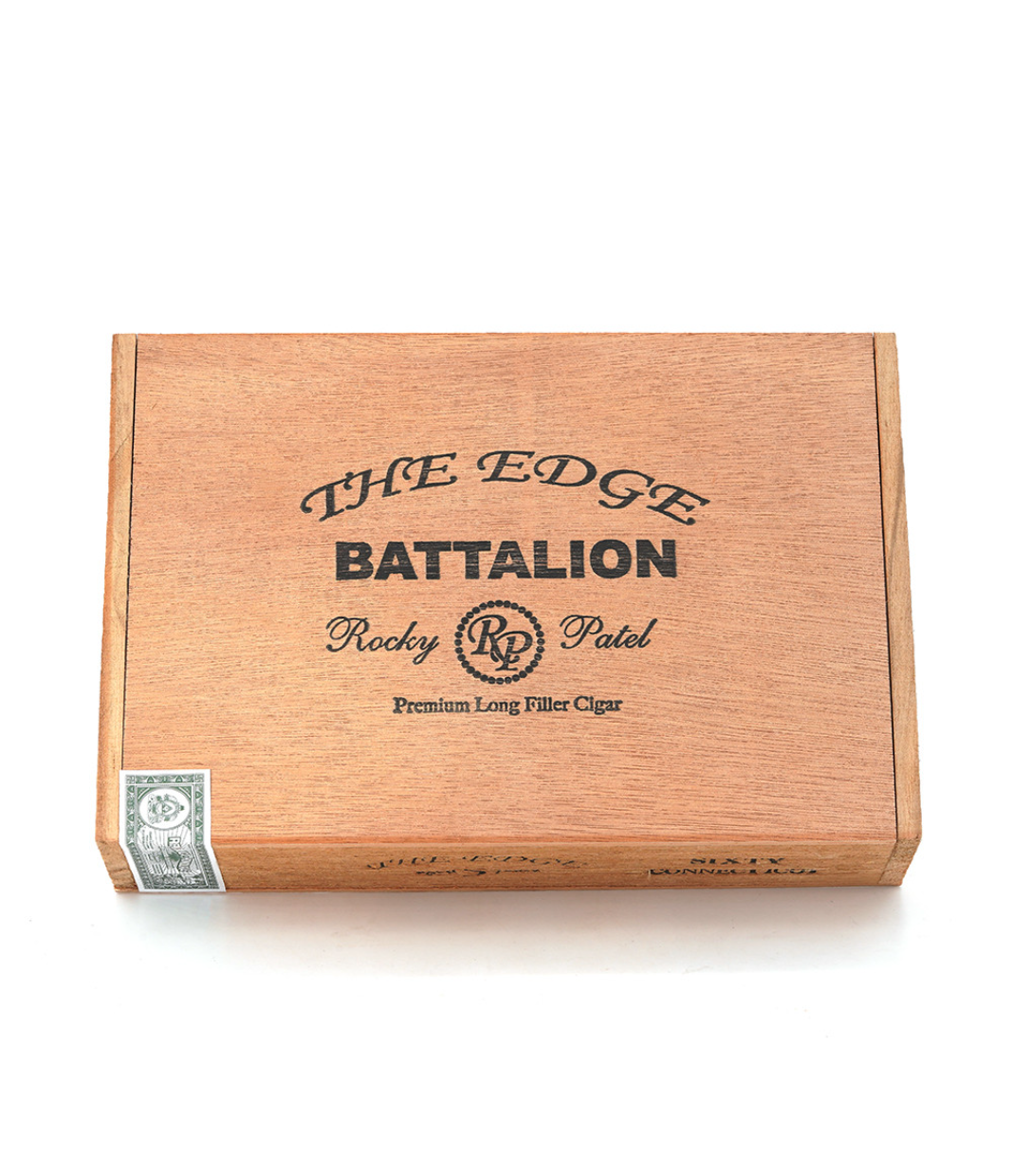 Rocky Patel The Edge Connecticut Battalion Cigar Box View 4 from AuCigars, premium Cuban cigar