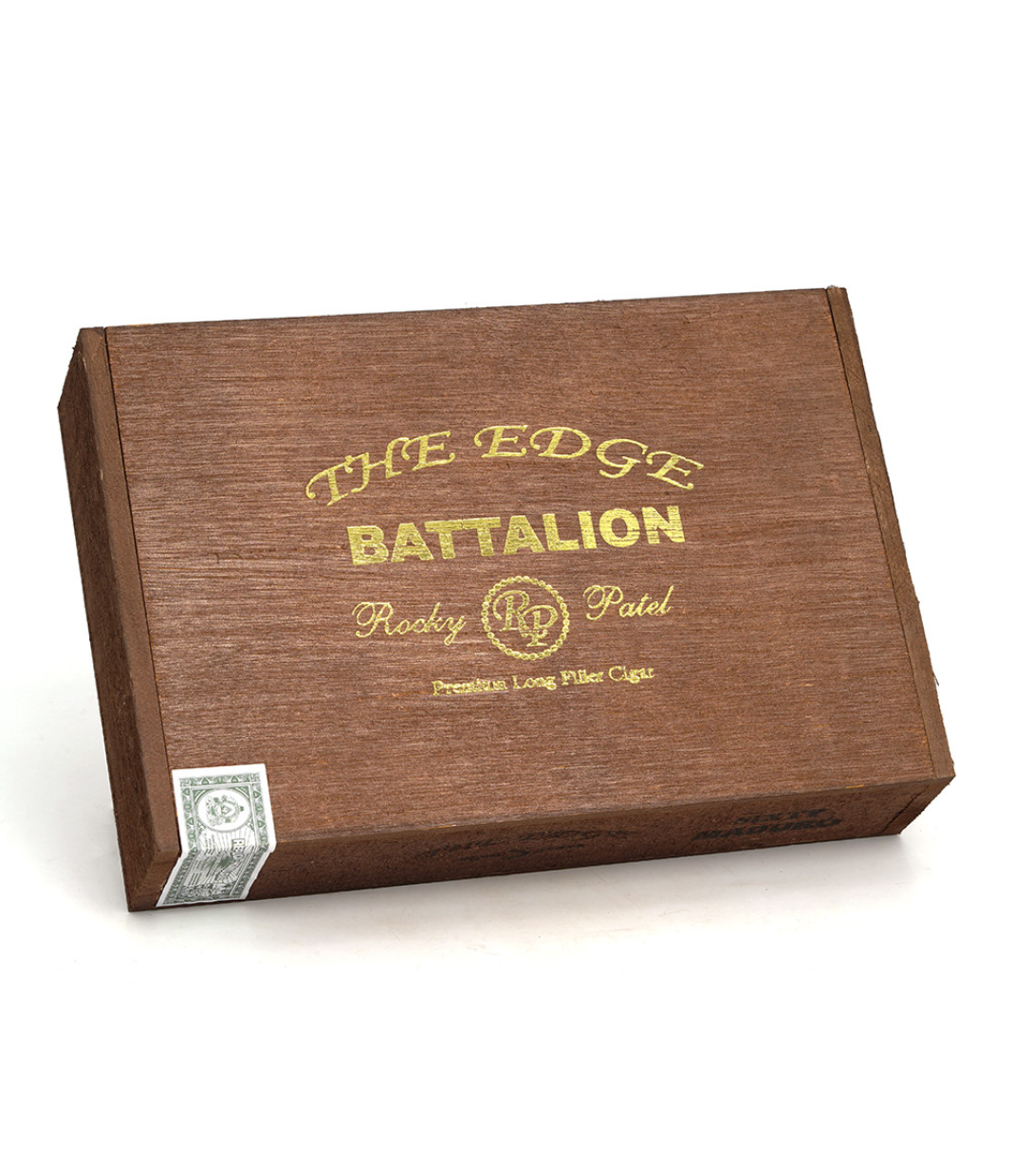 Rocky Patel The Edge Battalion Maduro Cigar Box View 3 from AuCigars, premium Cuban cigar
