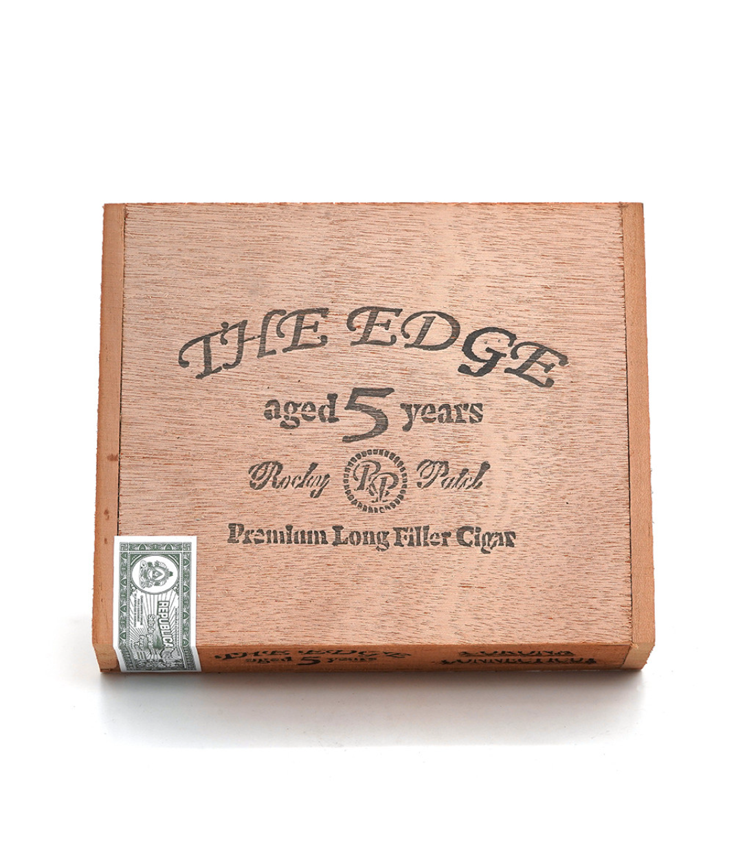Rocky Patel The Edge Connecticut Corona Cigar Box View 4 from AuCigars, premium Cuban cigar