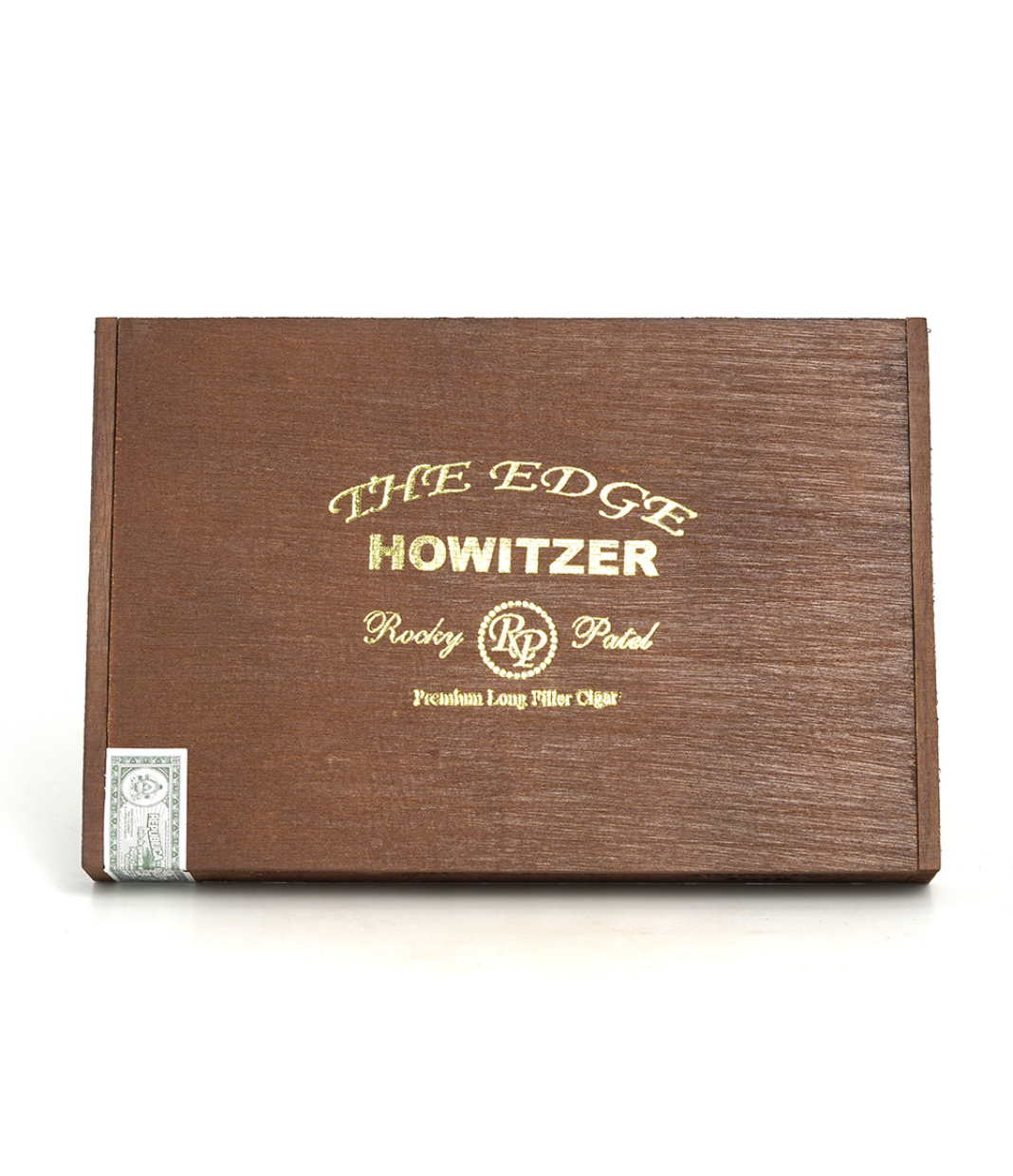Rocky Patel The Edge Howitzer Corojo Cigar Box View 4 from AuCigars, premium Cuban cigar