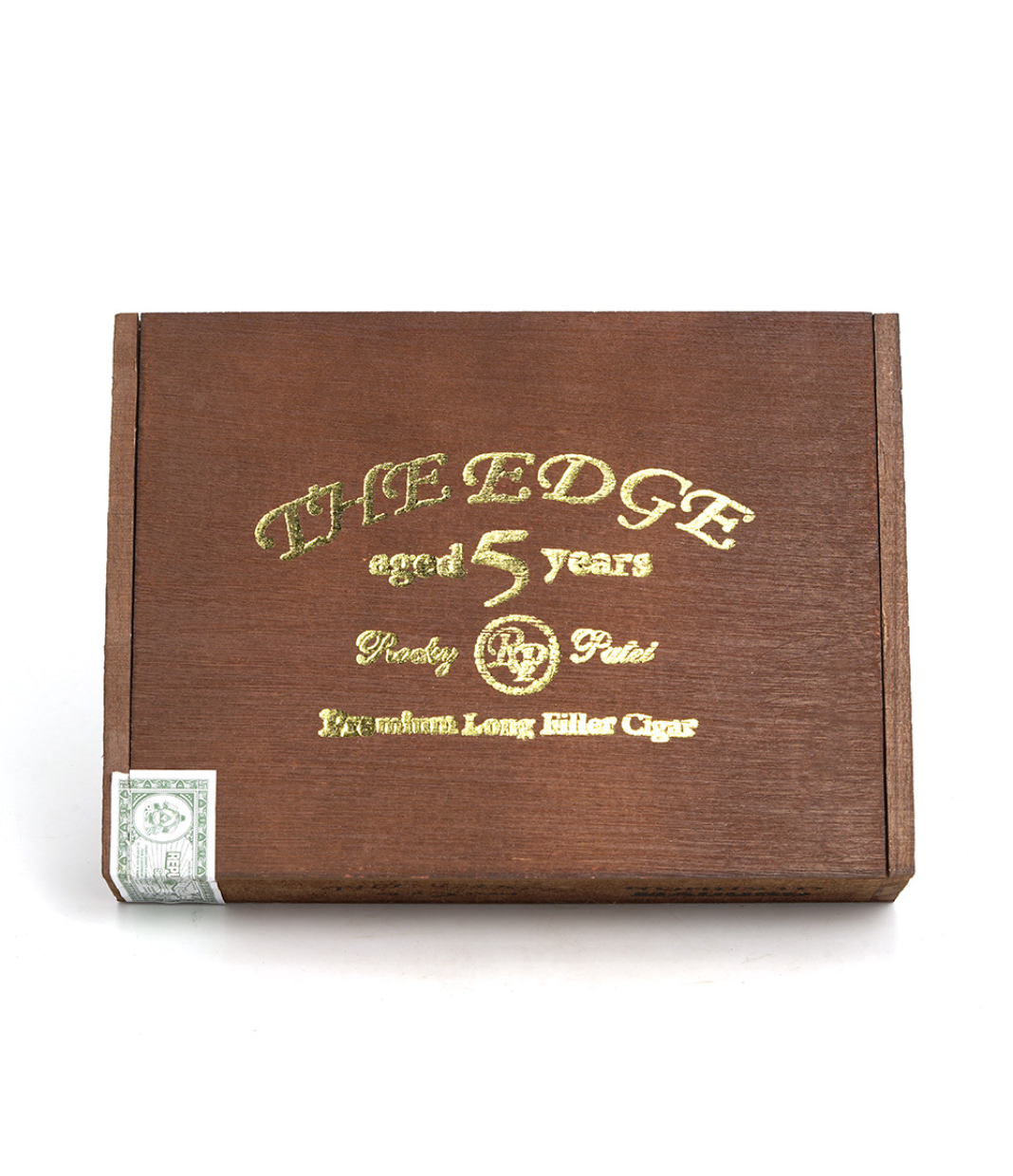 Rocky Patel The Edge Robusto Maduro Cigar Box View 4 from AuCigars, premium Cuban cigar