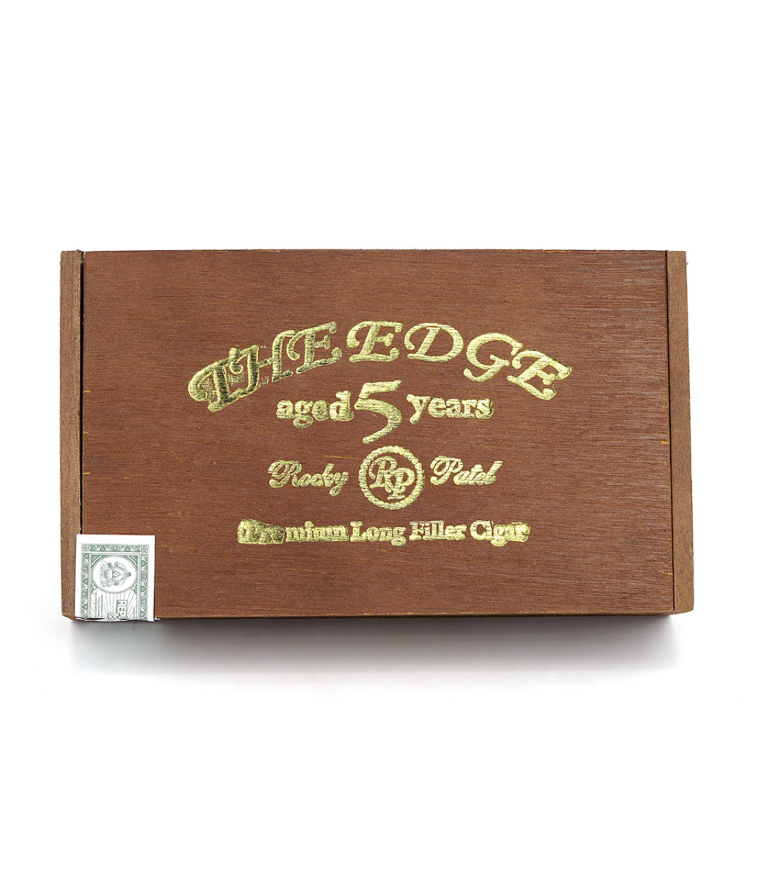 Rocky Patel The Edge Short Robusto Corojo Cigar Box View 4 from AuCigars, premium Cuban cigar