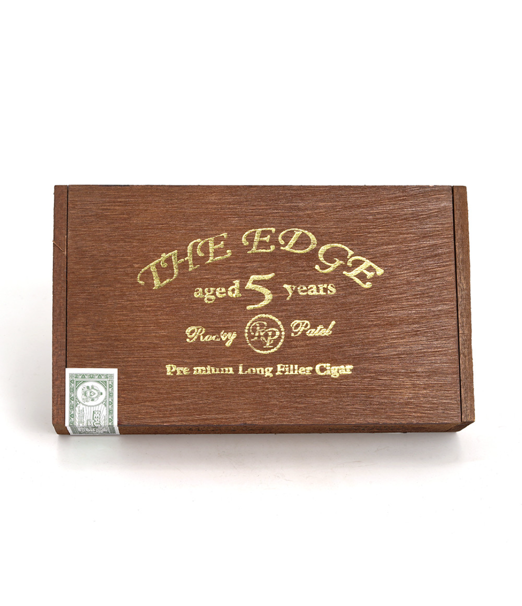 Rocky Patel The Edge Short Robusto Maduro Cigar Box View 4 from AuCigars, premium Cuban cigar