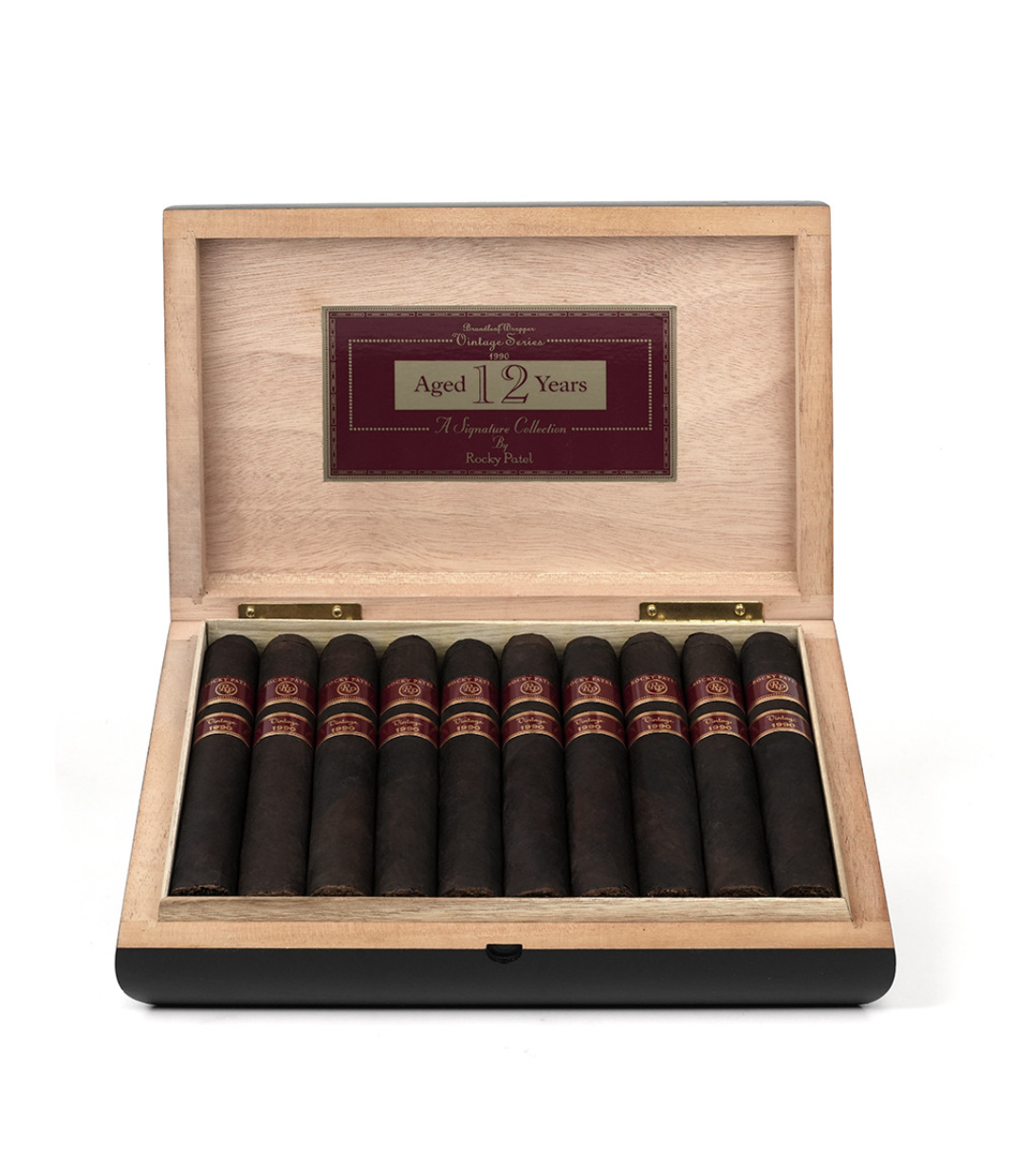 Rocky Patel Vintage 1990 Six By Sixty Cigar Box View 2 from AuCigars, premium Cuban cigar