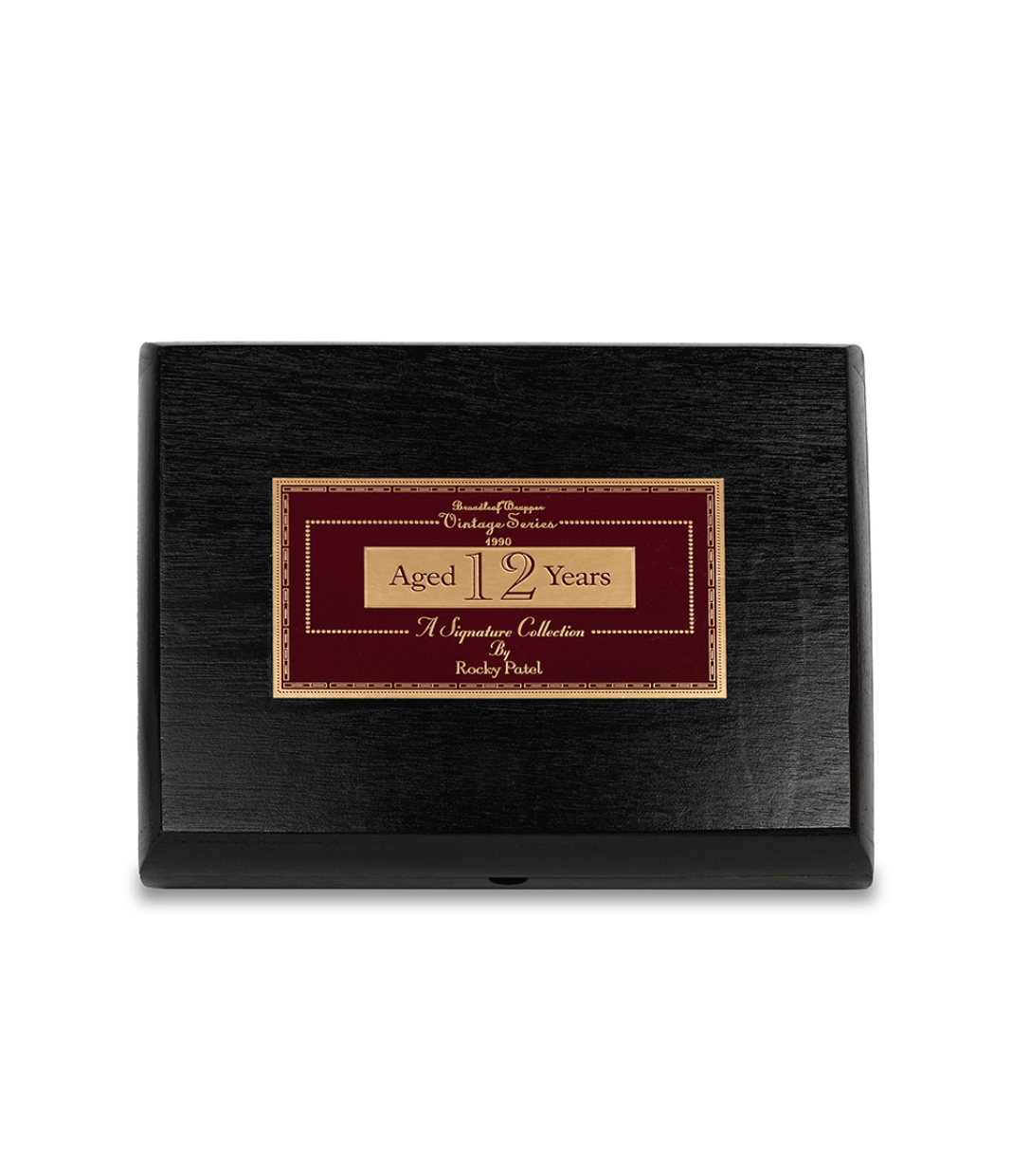 Rocky Patel Vintage 1990 Torpedo Cigar Box View 4 from AuCigars, premium Cuban cigar