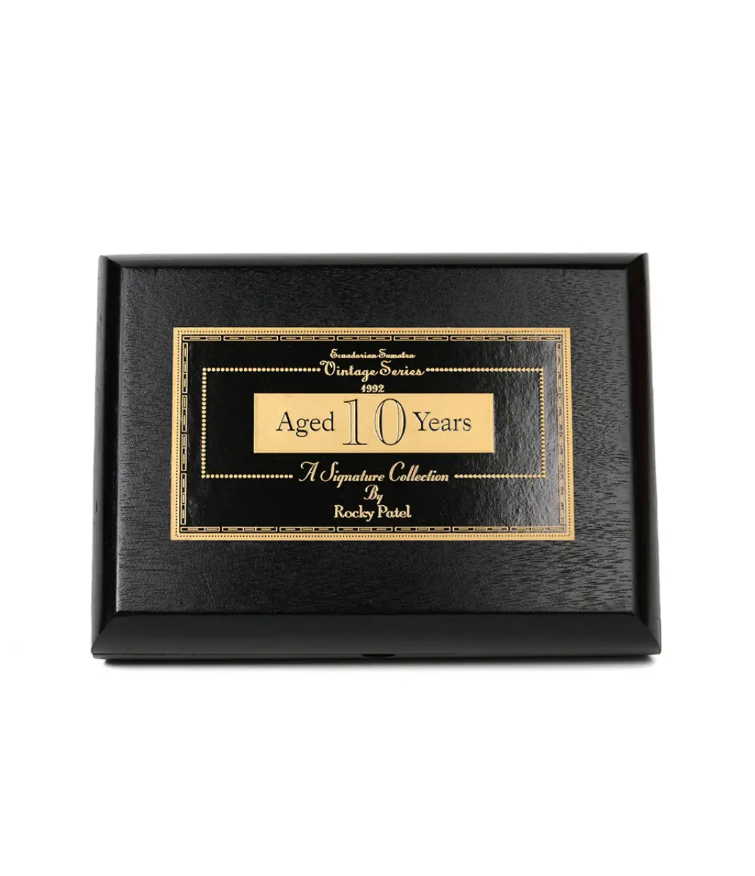 Rocky Patel Vintage 1992 Petite Corona Cigar Box View 4 from AuCigars, premium Cuban cigar