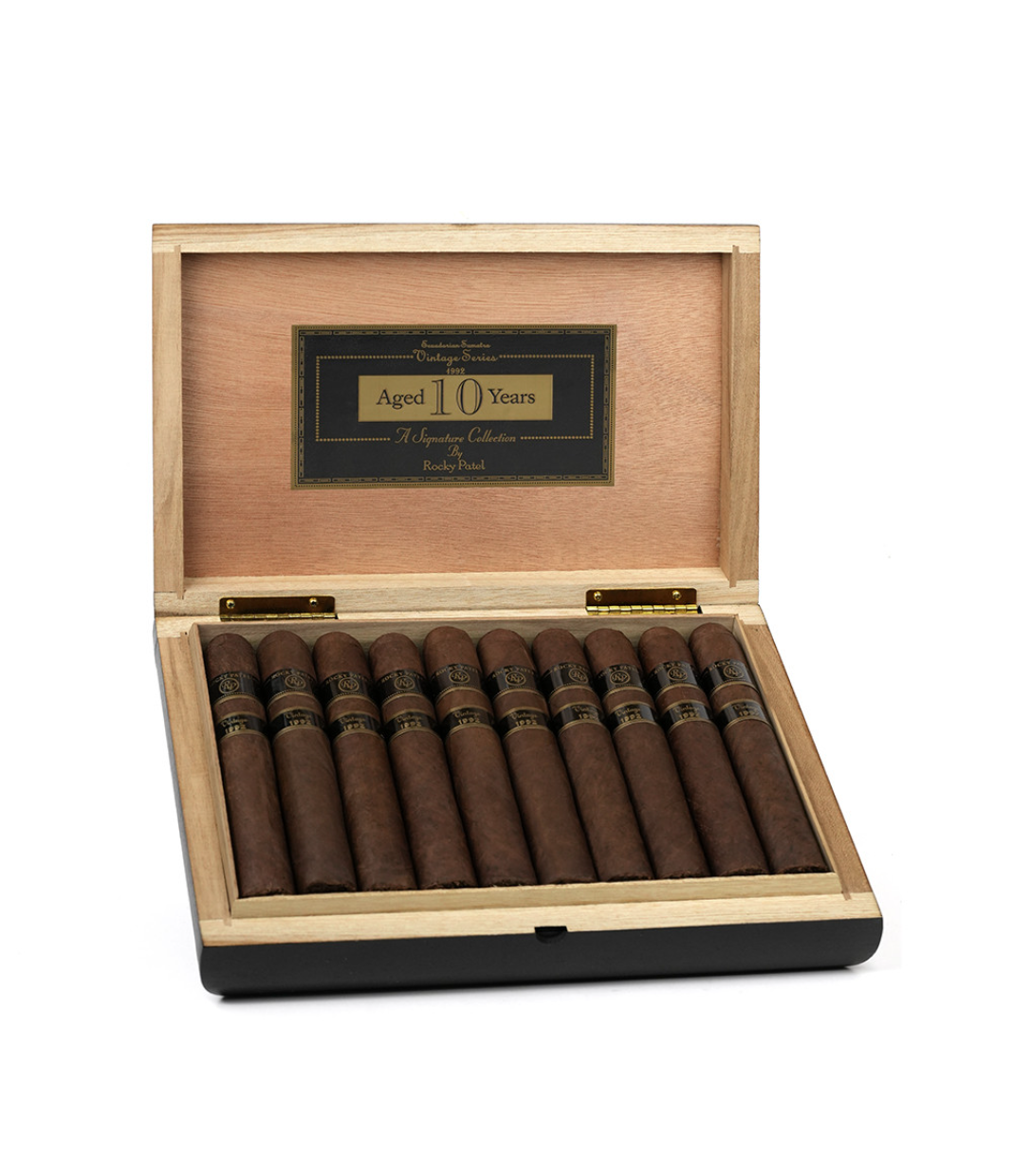 Rocky Patel Vintage 1992 Six By Sixty Cigar Box of 20 close-up from AuCigars, premium Cuban cigar