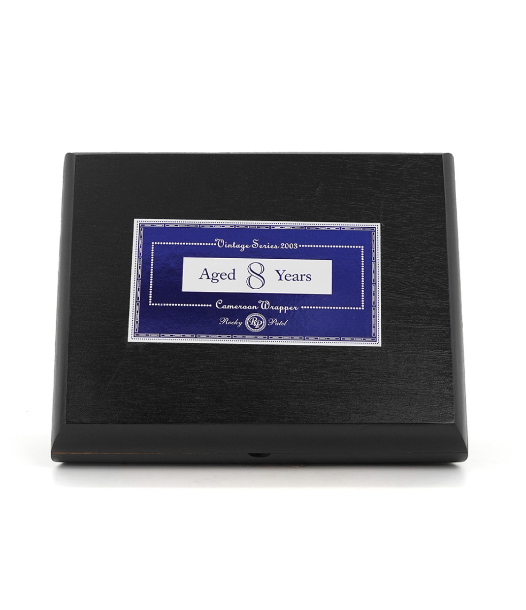 Rocky Patel Vintage 2003 Cameroon Torpedo Cigar Box View 4 from AuCigars, premium Cuban cigar