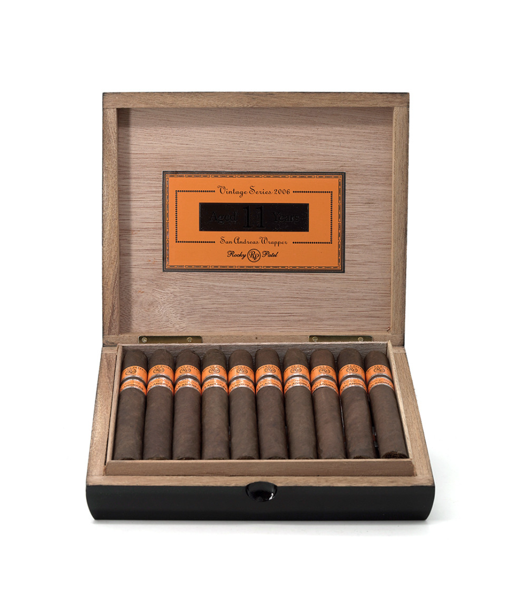 Rocky Patel Vintage 2006 Toro Cigar Box View 2 from AuCigars, premium Cuban cigar