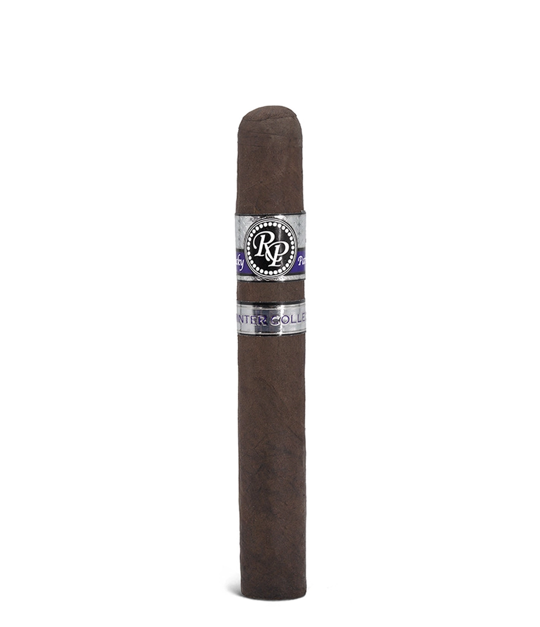 Rocky Patel Winter Collection Robusto Cigar close-up from AuCigars, premium Cuban cigar
