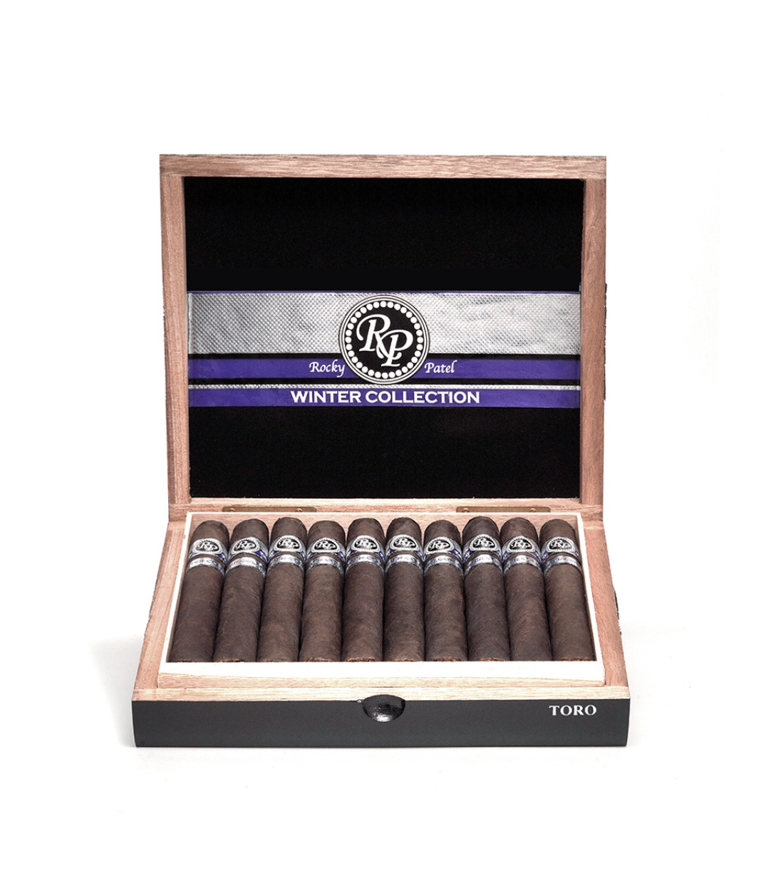 Rocky Patel Winter Collection Toro Cigar Box View 2 from AuCigars, premium Cuban cigar